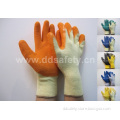 Orange Latex Coated Working Glove (DKL321)